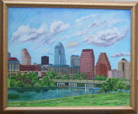 Austin Skyline from Wall (2004)