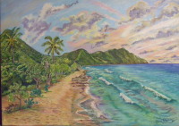 Sunset at Cane Bay, North Shore, St. Croix USVI