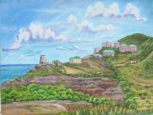 Coakley Condos from the Road, St. Croix, USVI