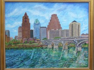 Congress Bridge from the Hyatt (2007)