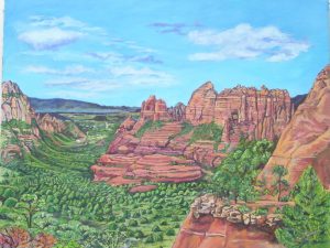 Schnebly Hill (MerryGoRound Rock) Sedona,AZ