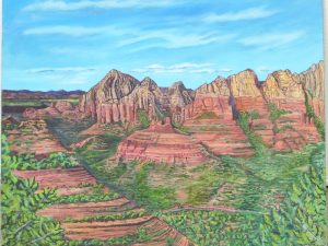 Schnebly Hill Upper View, Sedona,AZ