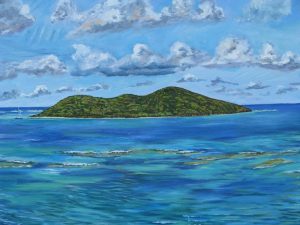Buck Island from Coakley Bay Condominiums, St. Croix, USVI