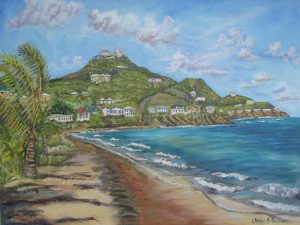 Grapetree Bay from Beach at Turner Hole, St. Croix, USVI