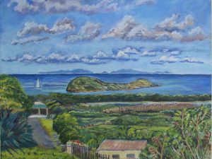 Green Cay From Guard House near mailboxes, St. Croix, USVI